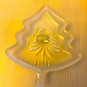 Mikasa Christmas Tree Dish